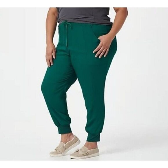 zuda Z-Eco Cityscape Jogger w/Knit Jersey Evergreen, M - Picture 1 of 1